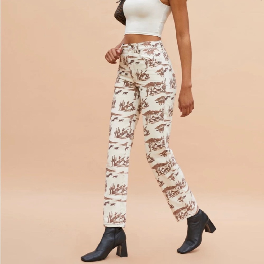 Reformation Sonora High Rise Straight Jeans